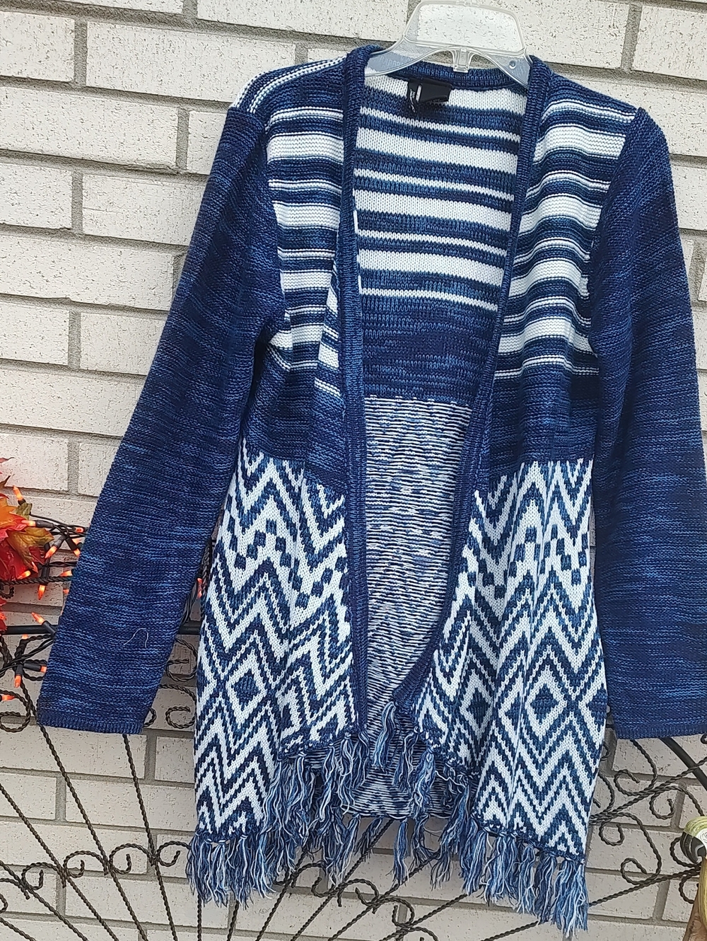 New directions//Fringe Cardigan
